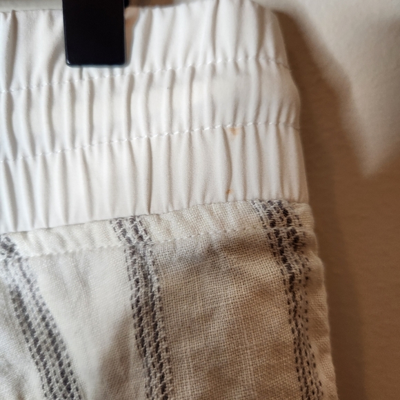 Athleta Cabo Tide Linen Wide Leg Pants Size 14 - Picture 3 of 8